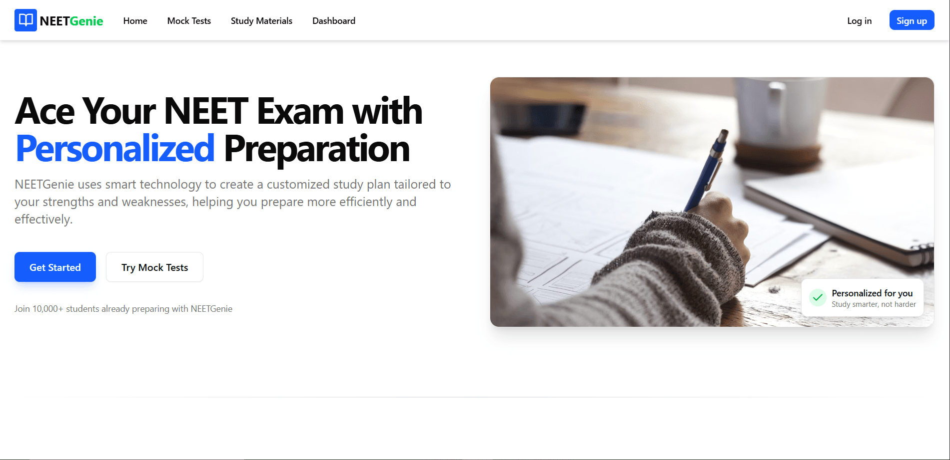 NEETGenie — AI-driven Test Prep